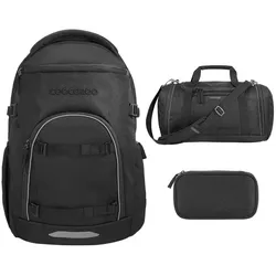 coocazoo BYTE Schulrucksack-Set 3tlg