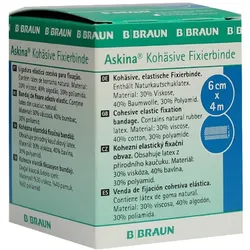 Askina Fixierbinde Kohäsiv 6 cmx4 m 1 St