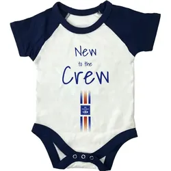 FC Blau-Weiß Linz Baby Body, blau/weiß - weiß / 68