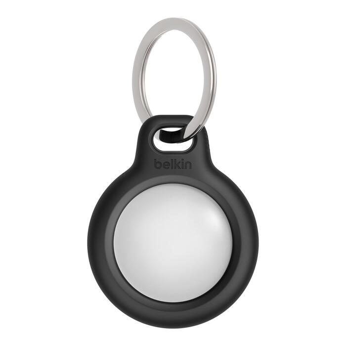 Belkin Secure Holder mit Schlüsselanhänger für AirTag, schwarz F8W973BTBLK