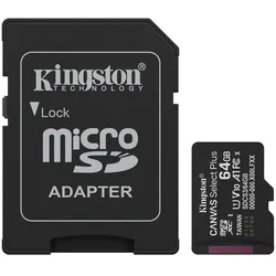 Kingston Canvas Select Plus - Flash-Speicherkarte - 64 GB