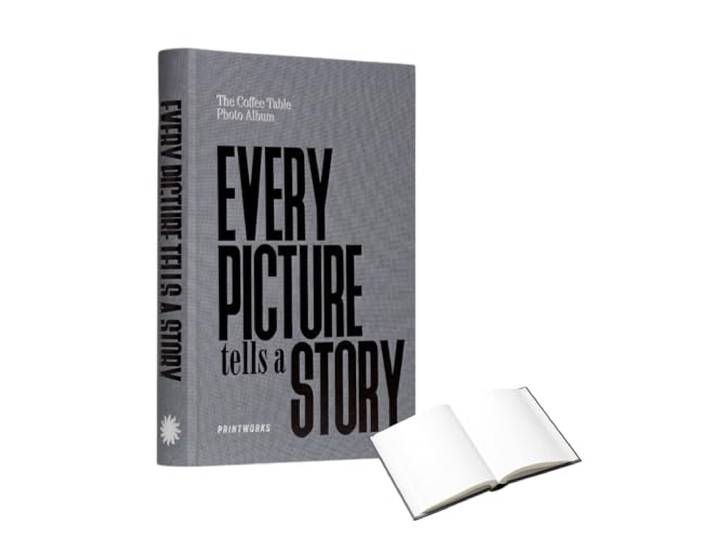 Printworks Every Picture Tells a Story fotoboek - 80 pagina's voor 160