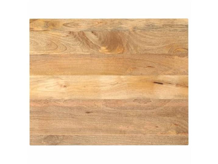 HEFZGDB Massivholz Tischplatte Rechteckig 90x80x3,8 cm Mango Ersatztischplatte für Essbereich und Gewerbe, Robustes Tropenholz mit Rustikalem Design, Einfache Reinigung