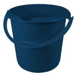 keeeper Putzeimer mika eco, rund, 10 Liter, stone grey aus 100% Recyclingkunststoff, ergonomisch geformte (1171015000000)