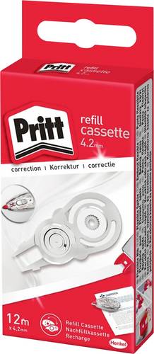 Pritt Nachfüllkassette Korrekturroller refill cassette 4.2 mm Weiß 12 m 1 St.