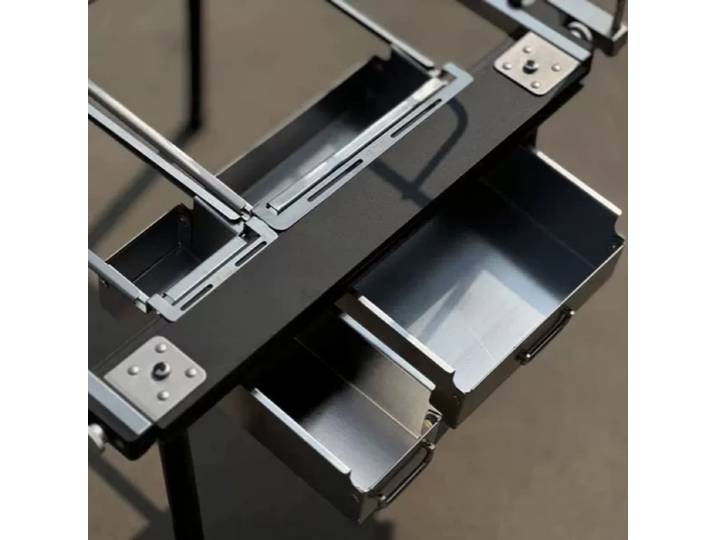 Boîte de rangement d'unité IGT 0.5 /1, boîte de rangement en acier inoxydable, accessoires de Table IGT, cadre détachable IGT