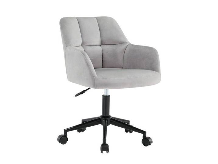 Wahson Chaise de Bureau en Velours Fauteuil de Bureau Réglable en Hauteur Chaise de Bureau Erconomique pour Salon et Chambre