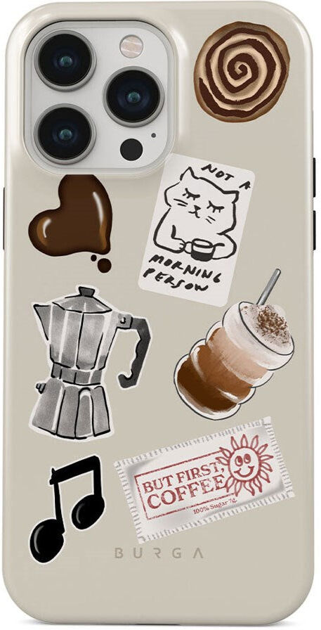 Burga iPhone 13 Pro Tough Fashion Cover - Oat Milk Please