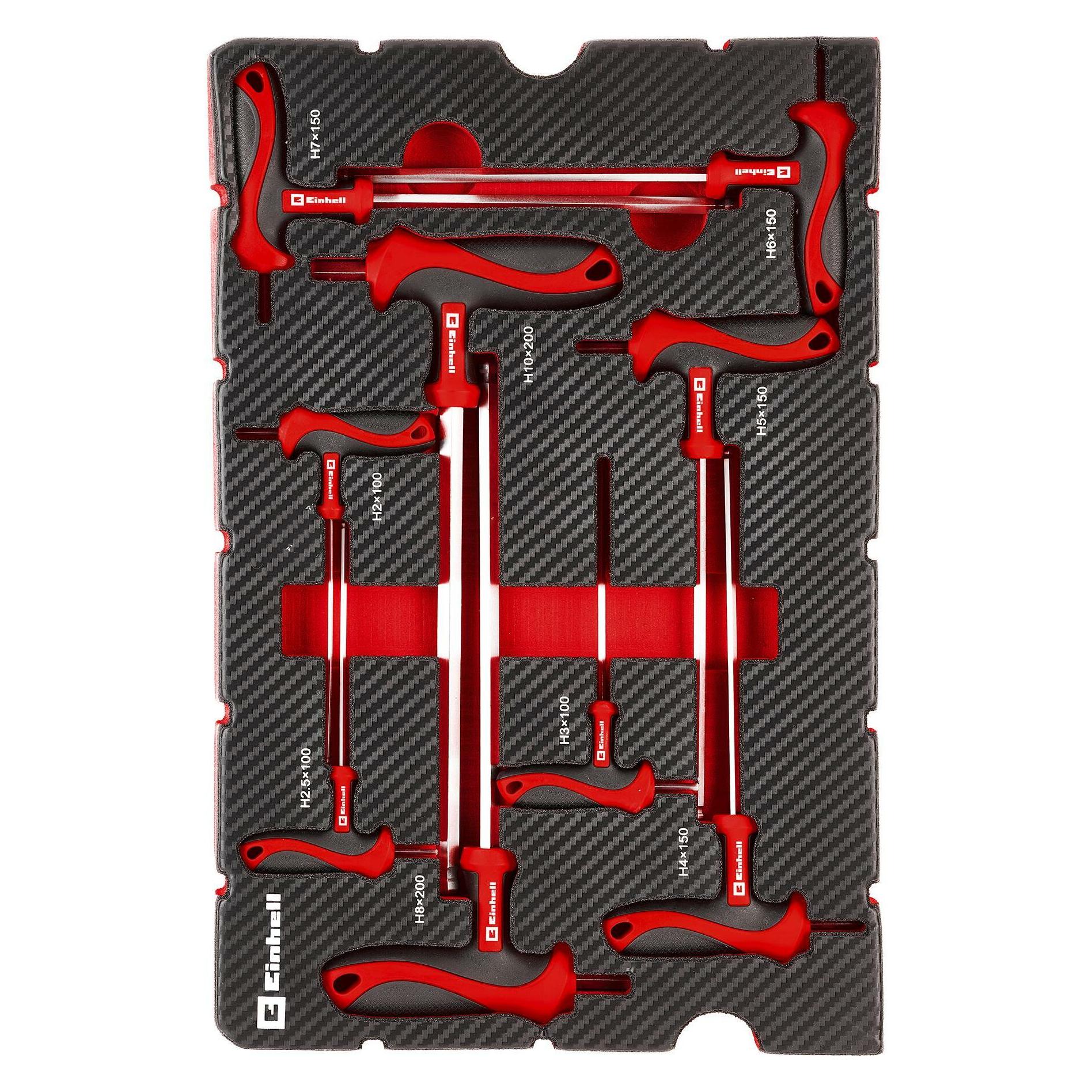 Einhell Einleger E-Case T-Griff 9-tlg. (370526)