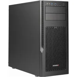 Supermicro S5 GS5A-754K (ATX, mATX), PC Gehäuse, Grau, Schwarz