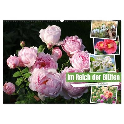 Im Reich der Blüten (Wandkalender 2026 DIN A2 quer), CALVENDO Monatskalender