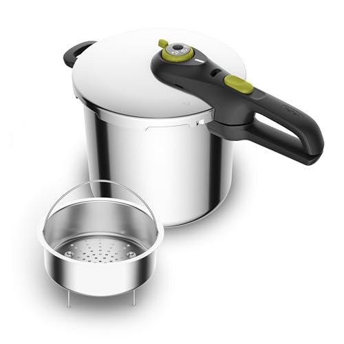 Tefal Secure Neo 8L snelkookpan van roestvrij staal voor 5-8 personen