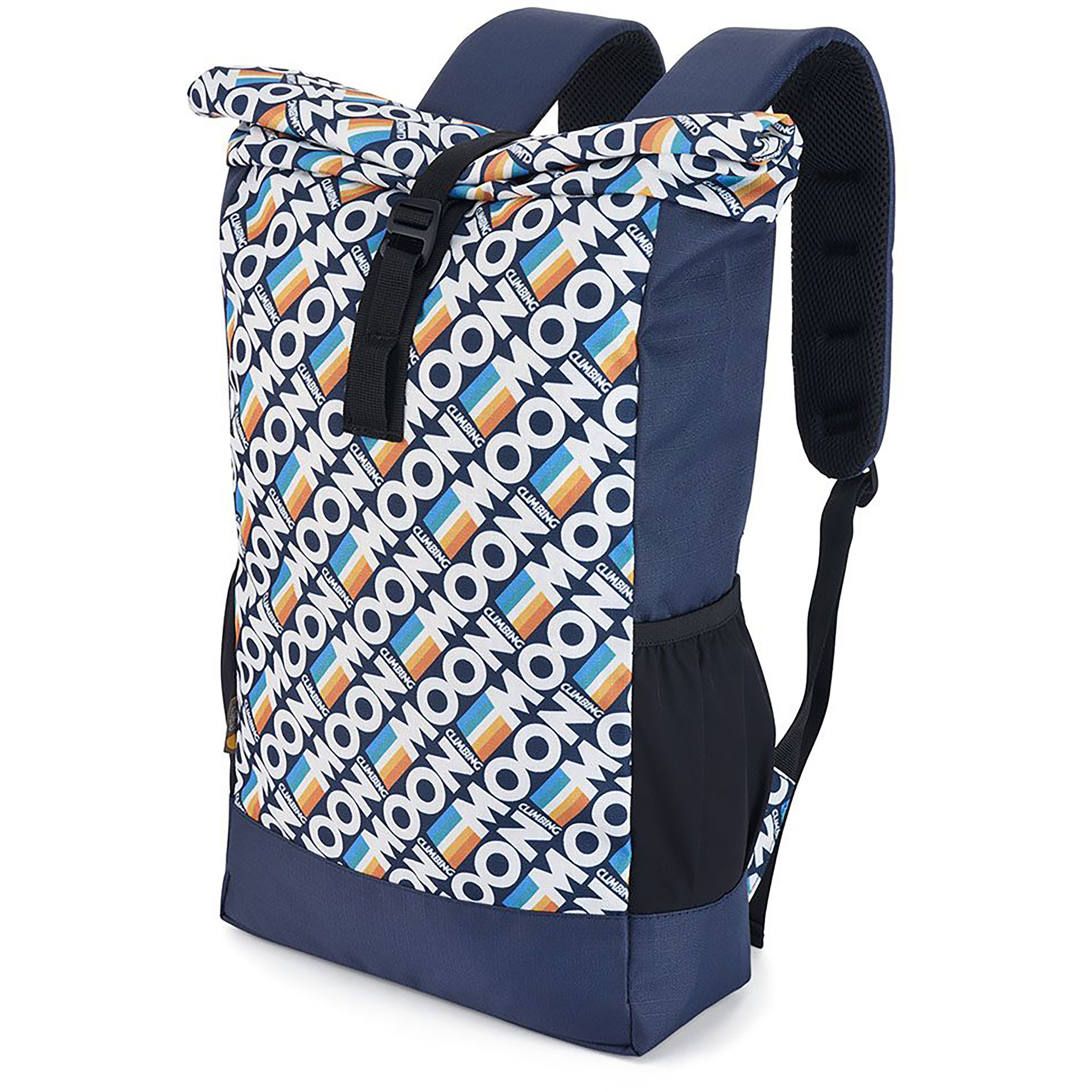 moon Roll Top Kletterrucksäcke blau Bouldern | Lifestyle