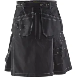 Handwerker-Kilt "8566" schwarz - C58 - schwarz