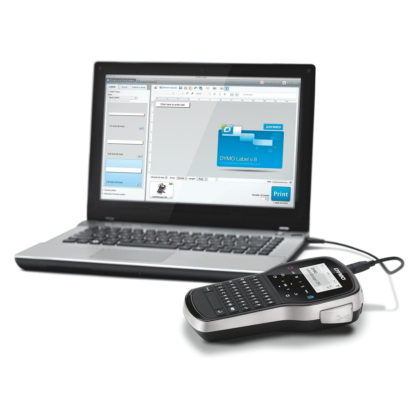 Dymo LabelManager 280 QWERTY EU Plug (180 dpi) (S0968920)