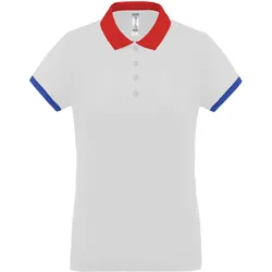 Proact, Damen, Sportshirt, Performance (S), Blau, Rot, Weiss