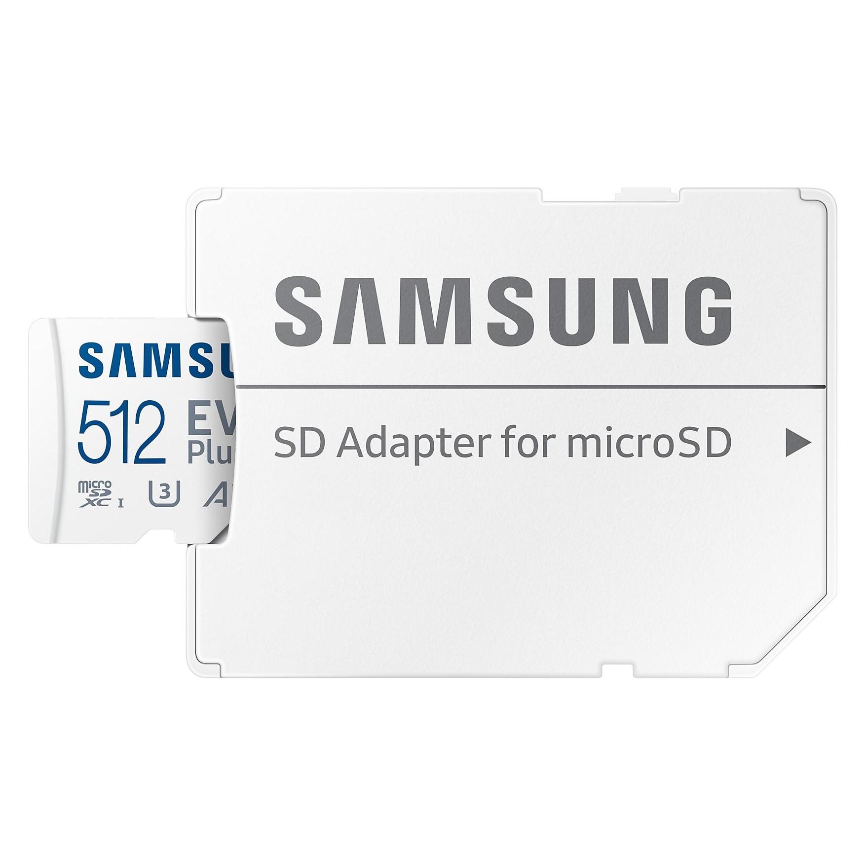 Samsung EVO Plus (512 GB, microSDXC, U3, UHS-I) (MB-MC512SA/EU)