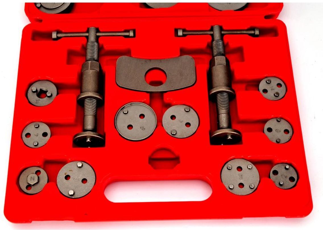 Bremskolbenrücksteller-Set TOPTUL 18St. rechts und links Gewinde
