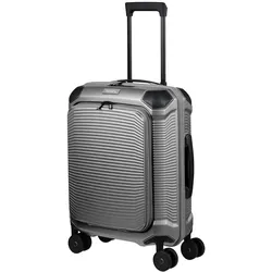 Travelite Handgepäckkoffer MILLENNIUM Trolley S+ 55cm silber - 55