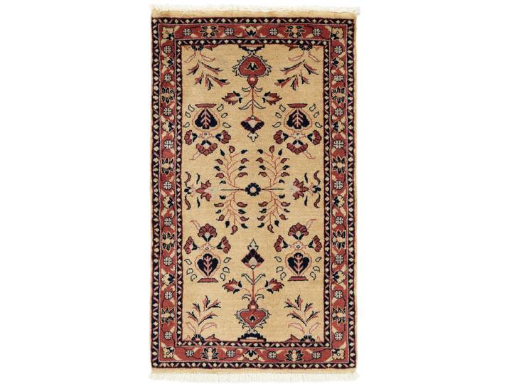 Sarough Teppich 68x117 Handgeknüpft Orientteppich Perserteppich Wolle