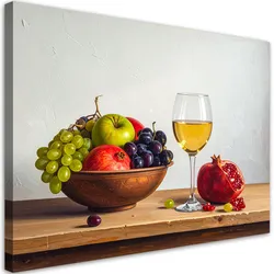 LEINWANDBILD Essen & Trinken 90x60cm