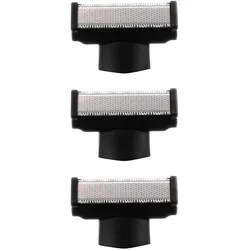 Melissa, Zubehör Haarentfernung, 16680055 - Set von 3 zusätzlichen Scherköpfen für den 16680054 Barttrimmer - Schwarz (3x)