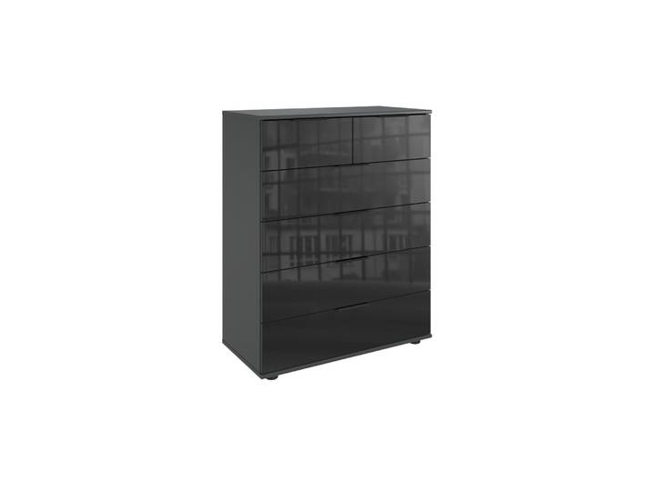 Kommode Metac graphit Holzwerkstoff B 82 H 102 cm