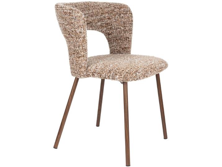 Housecraft Living Chelsea Eetkamerstoelen Bruin - Set van 2