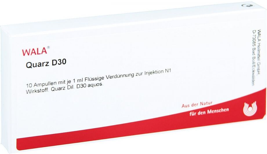 Wala Quarz D30 Ampullen