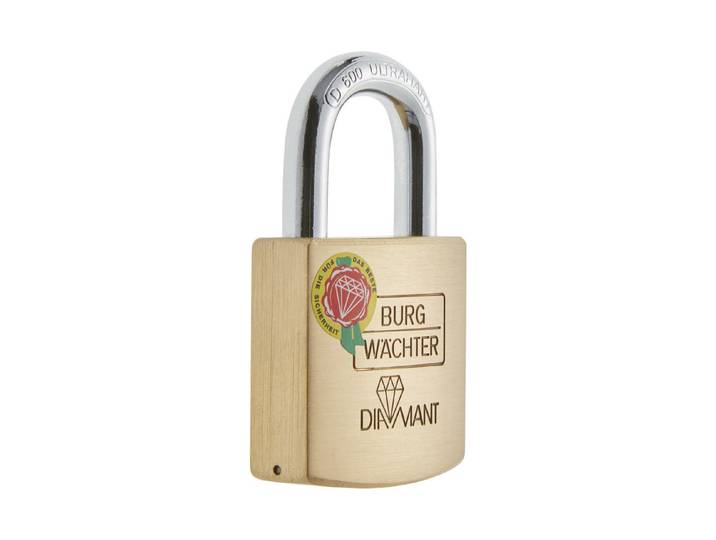 Burg Wächter Vorhangschloss Diamant D 600 7.5 × 4 × 8 cm