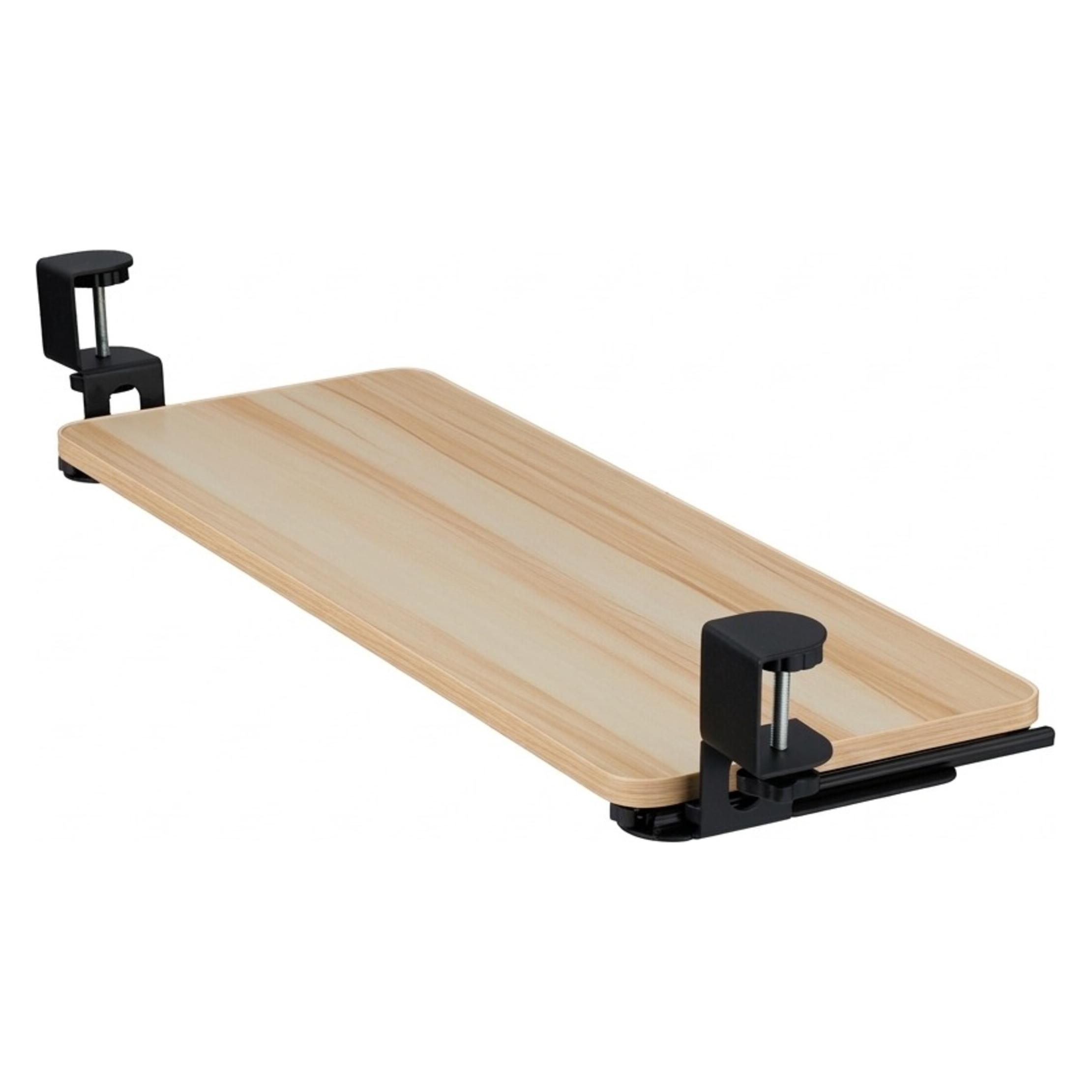 Relaxdays Ausziehbare Tastaturablage zum Klemmen (4052025863739)