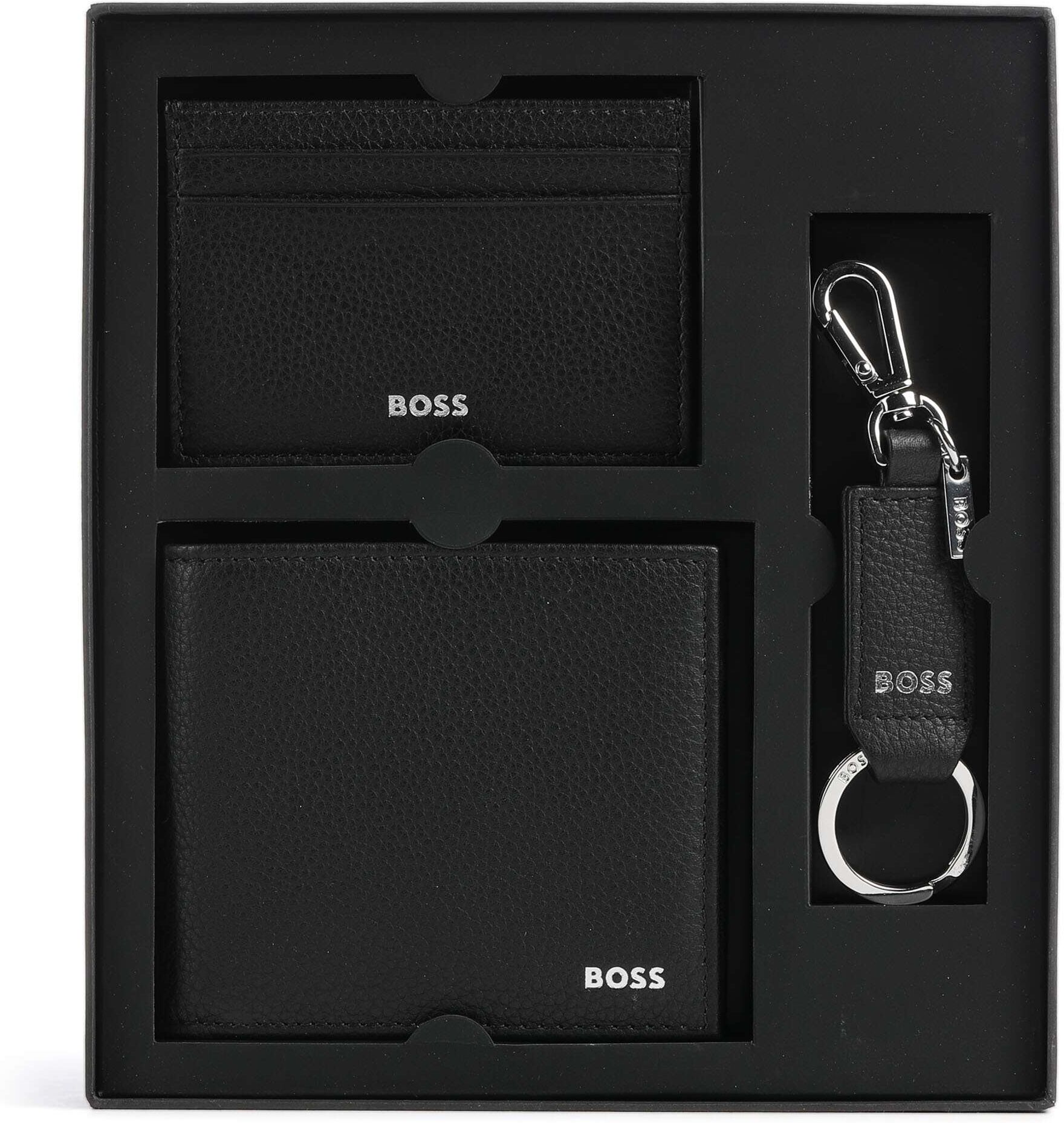 Boss Gift Box Geldbörse, schwarz