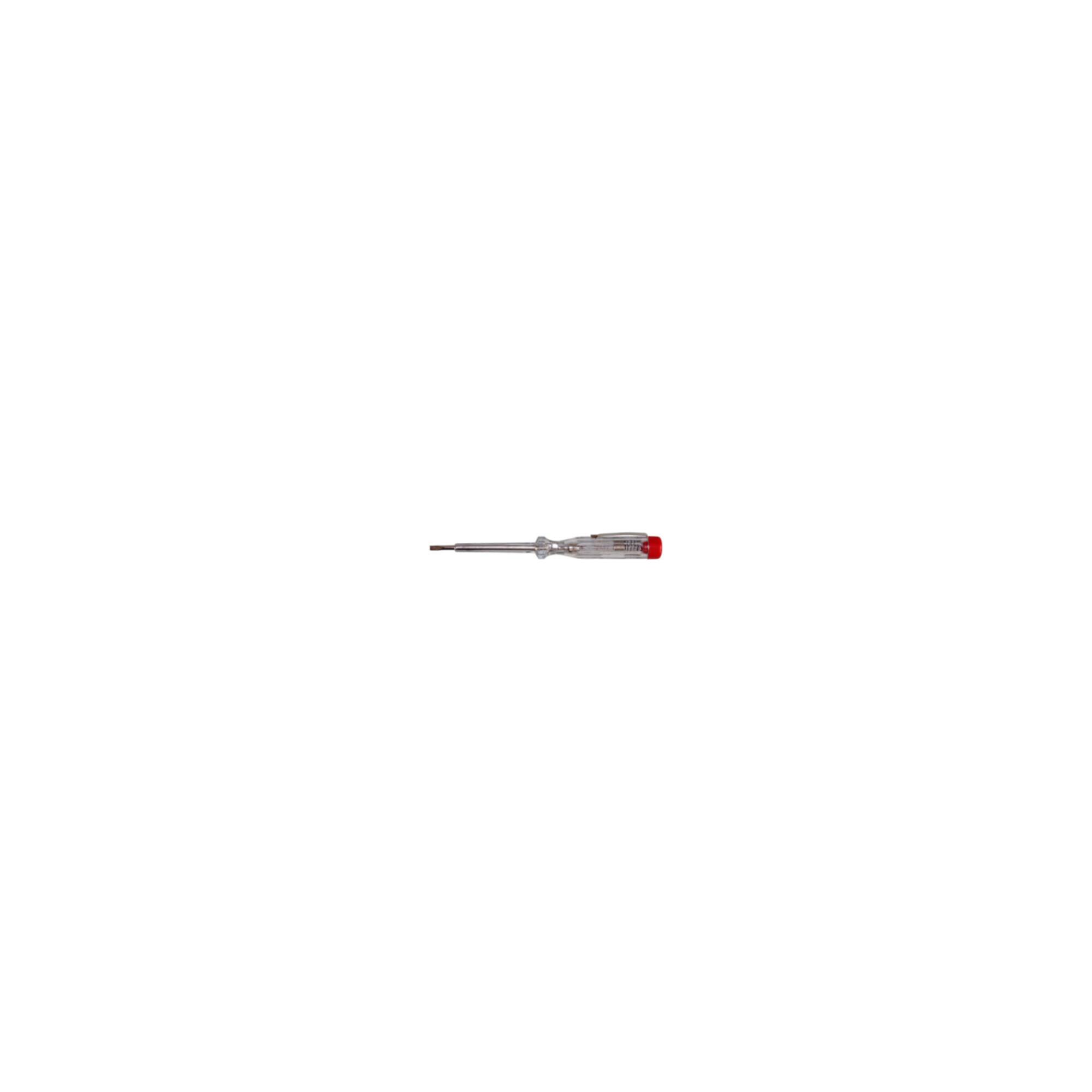 Industrial Quality Supplies Spannungsprüfer Standard zum Prüfen der Spannung in Wechselstromkreisen von 120 bis 250 V AC mit VDE/GS-Zeichen und Ansteckclip (45200 GS POLYBEUTEL)
