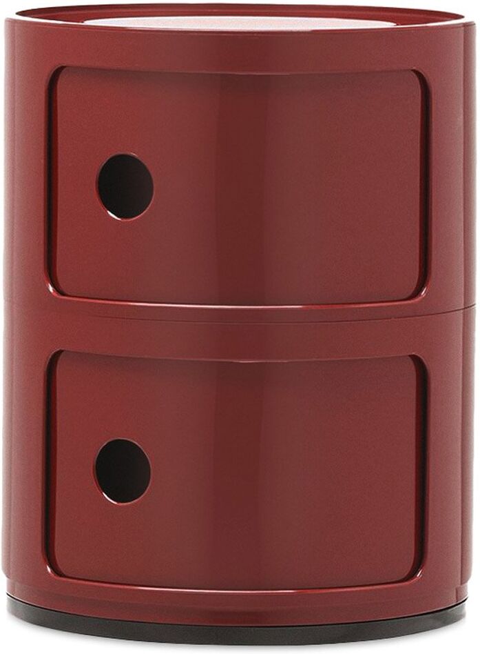 Kartell Componibili 2 Elemente Container (bordeaux) bordeaux