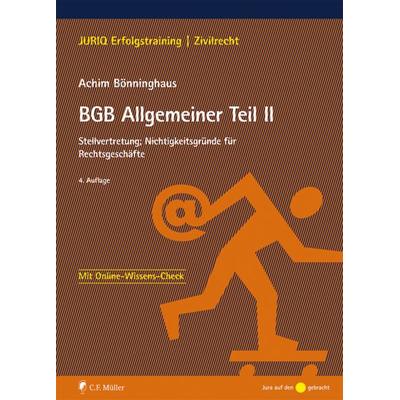 BGB Allgemeiner Teil II, Taschenbuch von Achim Bönninghaus, C.F. Müller, 978-3-8114-4910-7