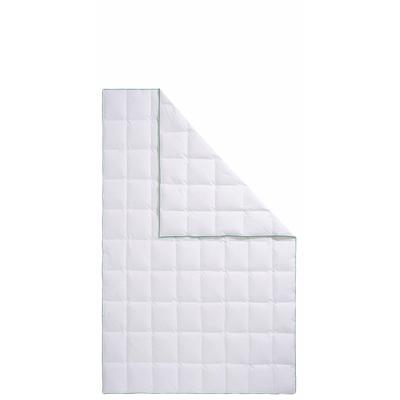 Daunenbettdecke FJÖDUR "Fee, Bettdecke 135x200, 155x220 cm und weitere Größen", weiß, B:240cm L:220cm, Bezug: 100% Baumwolle. Füllung: 80% Daunen, 20% Federn, Bettdecken, Hergestellt in Deutschland