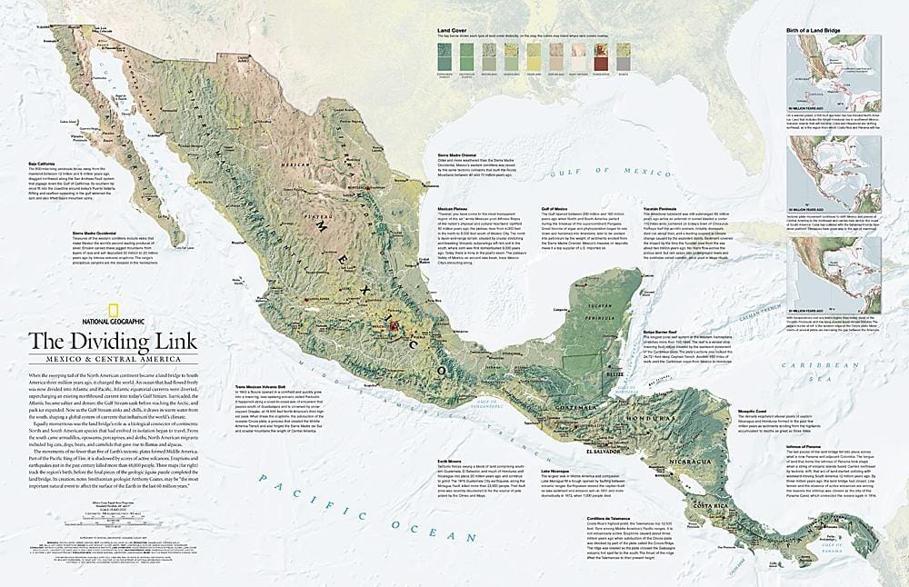 National Geographic Historic POD 2007 Le lien qui divise, le Mexique et l'Amérique centrale