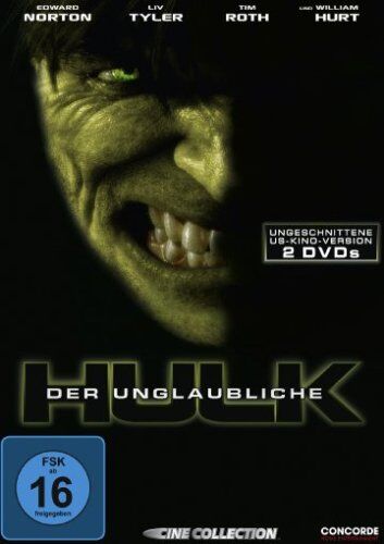Louis Leterrier - Der unglaubliche Hulk (Special Edition, 2 DVDs) - Preis vom 11.10.2026 03:10:56 h