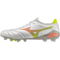 Mizuno Morelia Neo V β Elite FG Fußballschuhe 54 - white/lava orange/evening prim 42.5
