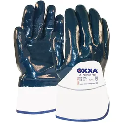 Oxxa, Schutzhandschuhe, Handschuh X-Nitrile-Pro, Gr.10, Stulpe teilbeschichtet (10)