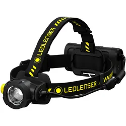 H15R Work: Robuste, flimmerfreie Stirnlampe,  Jetzt kaufen! von Ledlenser, 2500 Lumen, 250 Leuchtweite, 70h Laufzeit