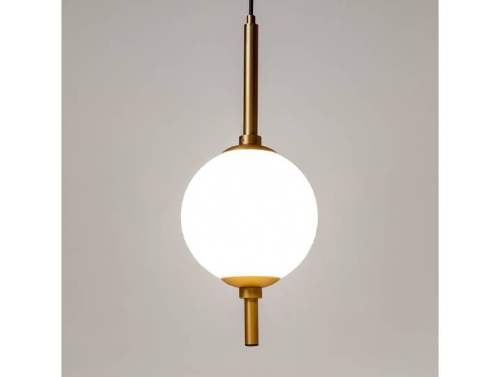LED-Pendelleuchte The Sixth Sense 18 x 351 x 18cm Messing/Weiß Mischmetall LED LED-Platine