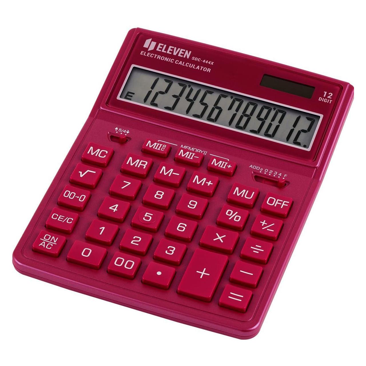 Eleven SDC-444XRPKE-Rechner (Batteriebetrieb, Solarenergie) (44451976)