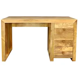 Schreibtisch Hina 130x76x70 aus Mangoholz