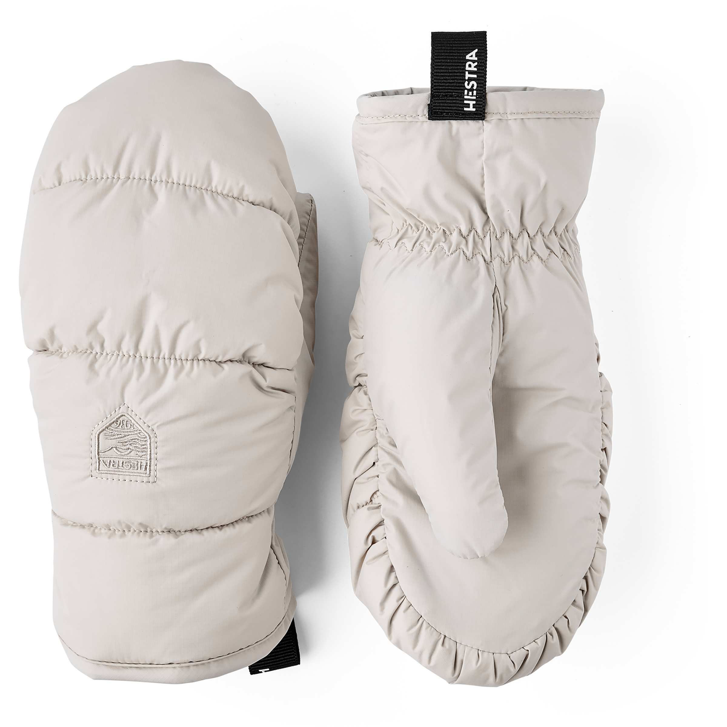 Hestra Puffer Kinder Skihandschuhe grau Größe 6 Skifahren Elastisch Primaloft