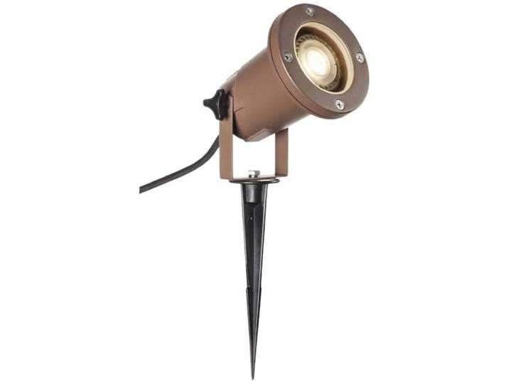 SLV Nautilus XL Projecteur LED\, avec piquet\, lampe d’extérieur\, pour éclairage de jardin\, de terrasse\, de plantes\, de chemins\, d’étang\, IP65\, GU10\, câble de 1\,5 m avec fiche\, en aluminium