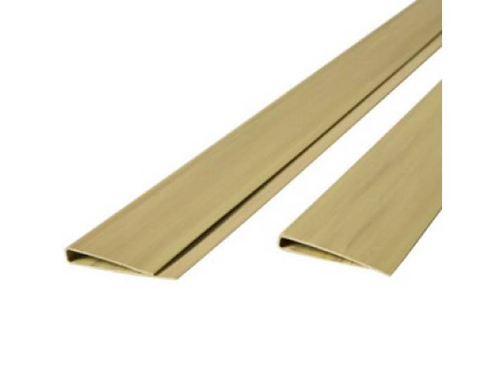 Tuinscherm pvc profiel bamboe 200cm