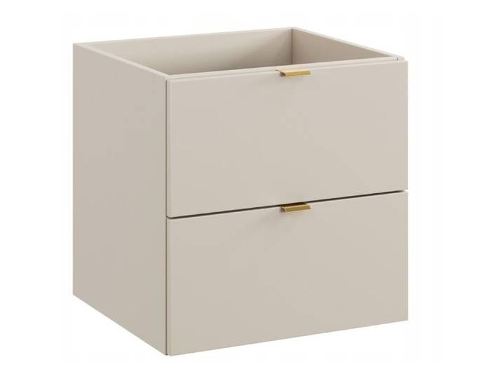 Meuble sous vasque suspendu DALIA cachemire 50 cm
