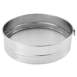 FMProfessional FMPROF Mehl/Pu.-sieb 22,5cm INOX mEAN
