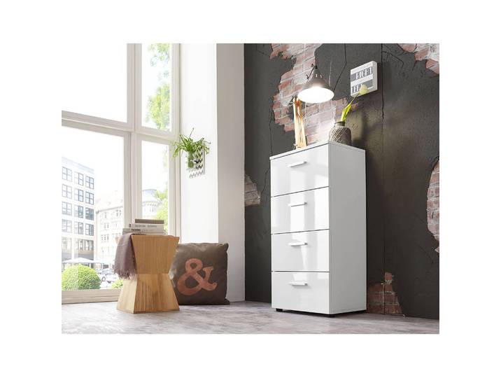 Commode Merwe I 44 x 91 x 32cm Blanc